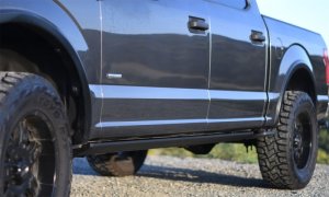 Ford F-150 Running Boards - AMP Research - PowerStep Smart Series - Black - `15-`20 Ford F-150 Running Boards - AMP Research - PowerStep Smart Series - Black - `15-`20